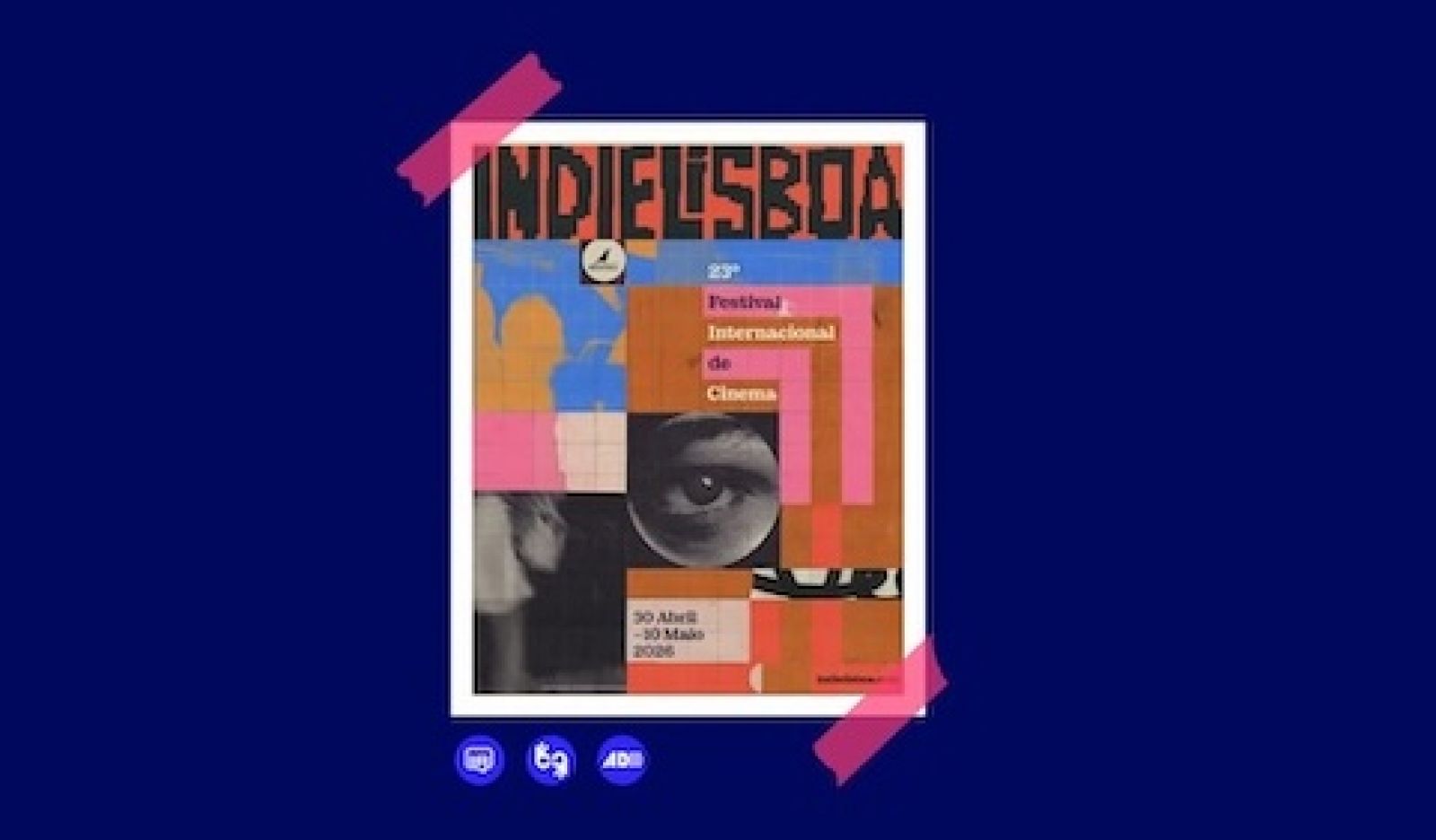 Cartaz Indie Lisboa com Acessibilidades